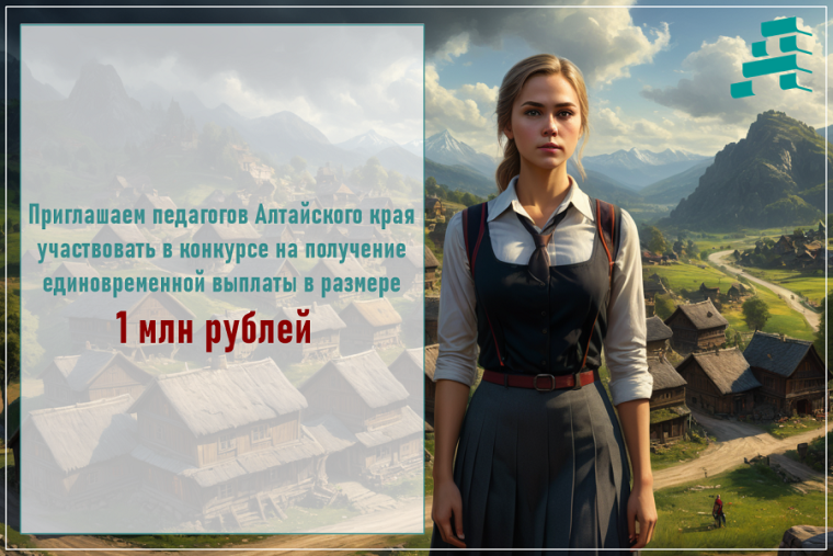 Объявлен приём документов на получение единовременной выплаты для учителей в размере одного миллиона рублей.