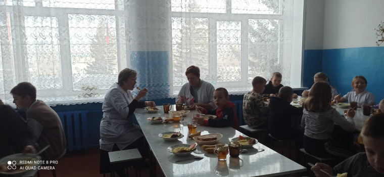 29.11.2024 школьную столовую посетили родители.